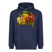 Navy Just Peachy Heavyweight Hoodie - Bettercallsaul