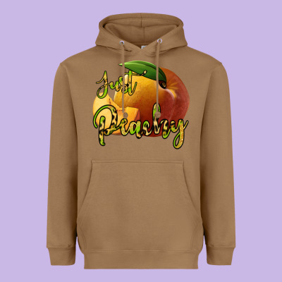 Just Peachy Heavyweight Hoodie Designed By Bettercallsaul