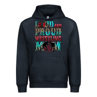 Navy Loud and proud wrestling Mom Mother's Day Urban Hoodie - CowGirlArtShop