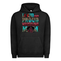 Pigment Black Loud and proud wrestling Mom Mother's Day Urban Hoodie - CowGirlArtShop