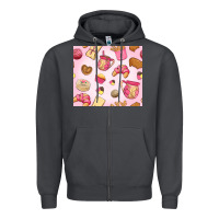 Smoke mexican pan dulce Zipper Hoodie - MaliasSmallBusiness