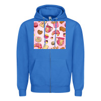 True Royal mexican pan dulce Zipper Hoodie - MaliasSmallBusiness