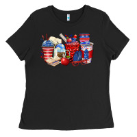 Black 4th of july teacher coffee cups Ladies Tee - Zillion Design Studio