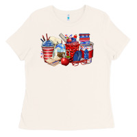 Bone 4th of july teacher coffee cups Ladies Tee - Zillion Design Studio
