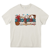 Cream brother baseball Heavy Core Tee - Zillion Design Studio