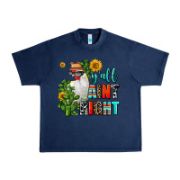 Navy y'all aint right Urban Heavy Tee - AdoDesignShop