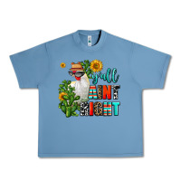 Pebble Blue y'all aint right Urban Heavy Tee - AdoDesignShop