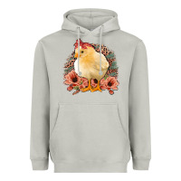 Moon Dust Chick with Flowers Leopard Background Heavyweight Hoodie - Bettercallsaul