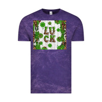 Cloud Purple luck Vintage Tee - Artiststas