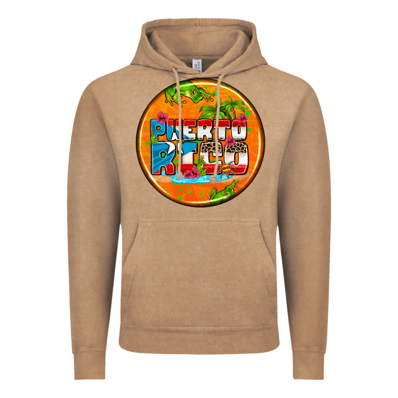 Puerto Rico Coasters Vintage Hoodie by AdoDesignShop | Teevron