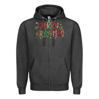 Merry Christmas Zipper Hoodie | Teevron