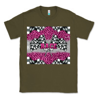 Army Green race mom Classic Tee - BarkalooDesign