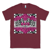 Burgundy race mom Classic Tee - BarkalooDesign