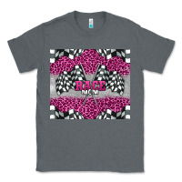 Charcoal Heather race mom Classic Tee - BarkalooDesign