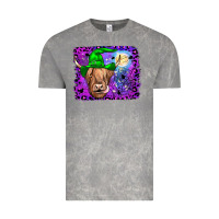 Cloud Rock highland cow halloween Vintage Tee - JahusDesignShop