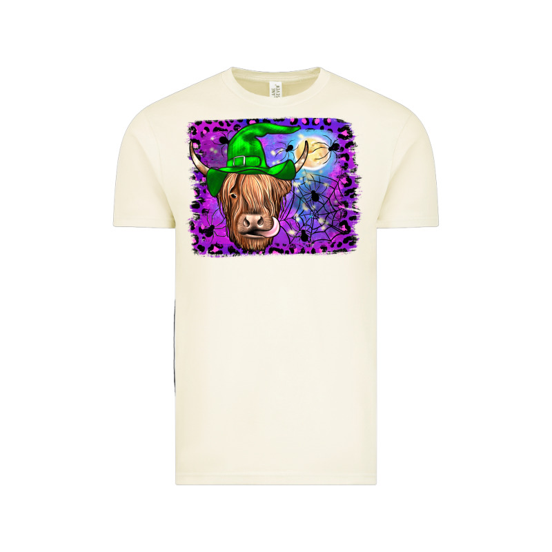 Highland Cow Halloween Vintage Tee by JahusDesignShop | Teevron