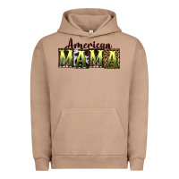 Pigment Burro American Mama  Mother's Day Urban Hoodie - CowGirlArtShop