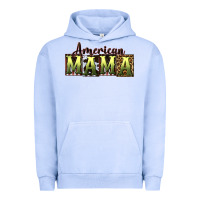 Pigment Grape Ice American Mama  Mother's Day Urban Hoodie - CowGirlArtShop