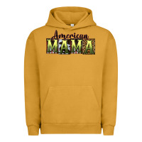 Pigment Peanut Butter American Mama  Mother's Day Urban Hoodie - CowGirlArtShop
