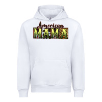 White American Mama  Mother's Day Urban Hoodie - CowGirlArtShop