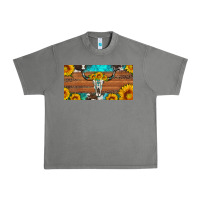 Tornado longhorn bull skull license plate Urban Heavy Tee - Artiststas