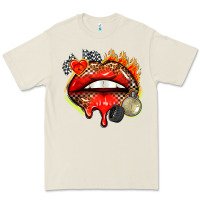 Bone race lips Premium Tee - AdoDesignShop