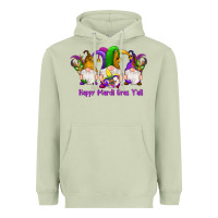 Matcha happy mardi gras y'all gnomes Heavyweight Hoodie - RanaPortraitStore