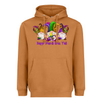 Meerkat happy mardi gras y'all gnomes Heavyweight Hoodie - RanaPortraitStore