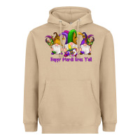 Mushroom happy mardi gras y'all gnomes Heavyweight Hoodie - RanaPortraitStore