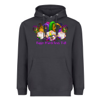 Smoke happy mardi gras y'all gnomes Heavyweight Hoodie - RanaPortraitStore