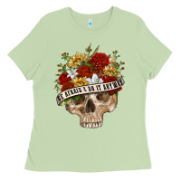 Matcha Be Afraid&Do It Anyway Ladies Tee - RanaPortraitStore