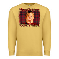 Antique Gold Merry Christmas You Filthy Animal Premium Sweatshirt - Bettercallsaul