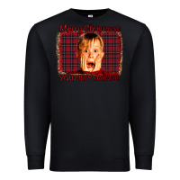 Black Merry Christmas You Filthy Animal Premium Sweatshirt - Bettercallsaul