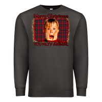 Smoke Merry Christmas You Filthy Animal Premium Sweatshirt - Bettercallsaul