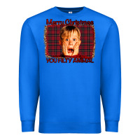 True Royal Merry Christmas You Filthy Animal Premium Sweatshirt - Bettercallsaul