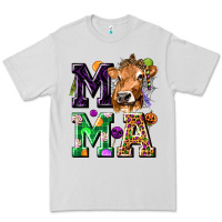 Dove Grey Mama Cow Halloween Premium Tee - texasbilliewilder