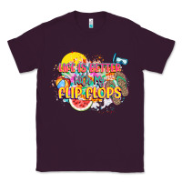 Plum Life is better with my flip flops Classic Tee - NancyCooperArtShop