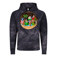 Cloud Black puerto rico coasters Vintage Hoodie - AdoDesignShop