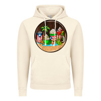 Vintage Artic puerto rico coasters Vintage Hoodie - AdoDesignShop