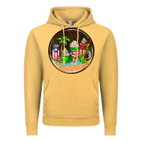 Vintage Mustard puerto rico coasters Vintage Hoodie - AdoDesignShop