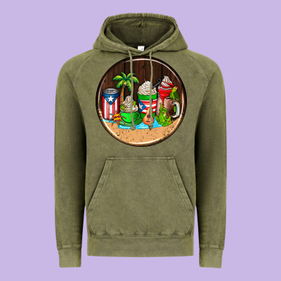 Puerto Rico Coasters Vintage Hoodie Designed By Adodesignshop