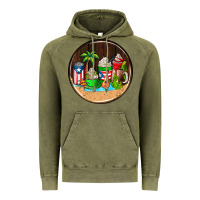 Vintage Olive puerto rico coasters Vintage Hoodie - AdoDesignShop