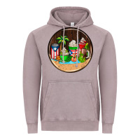 Vintage Zinc puerto rico coasters Vintage Hoodie - AdoDesignShop