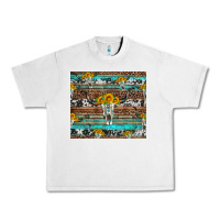 Lunar Rock longhorn bull skull cowhide leopard turquoise Urban Heavy Tee - Artiststas