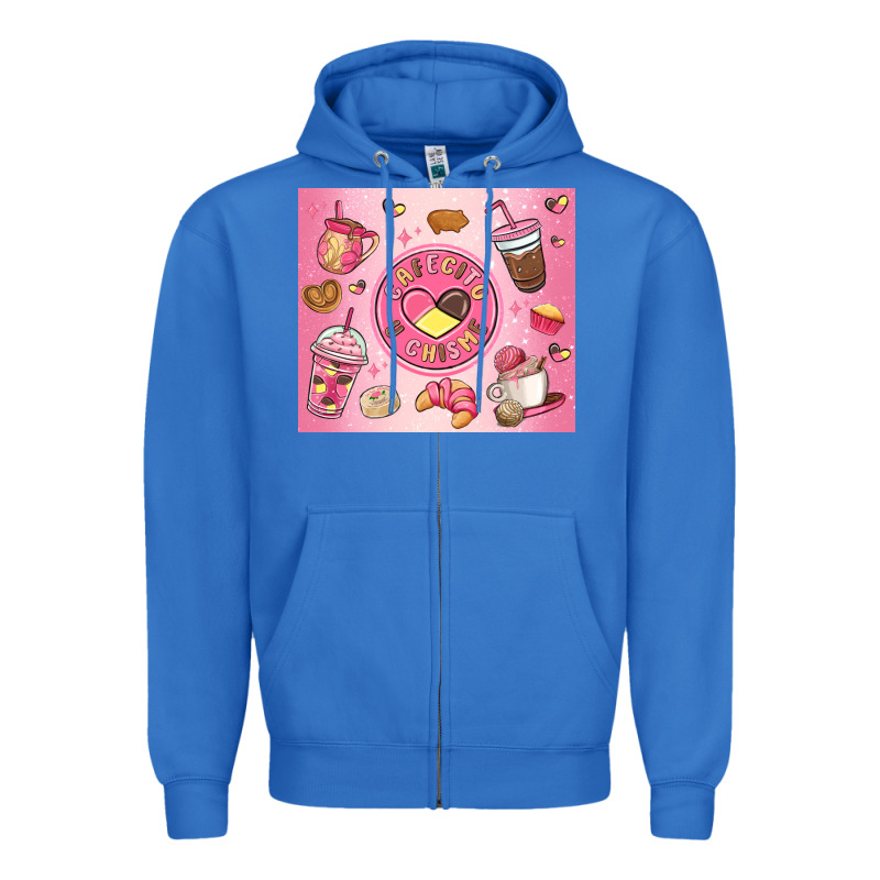 Cafecito Y Chisme Zipper Hoodie by MaliasSmallBusiness | Teevron