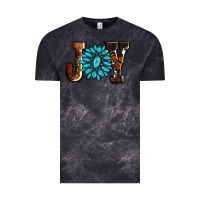 Cloud Black joy with gemstone ado Vintage Tee - AdoDesignShop