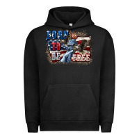 Pigment Black Born to be free Urban Hoodie - CowGirlArtShop