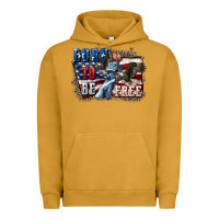 Pigment Peanut Butter Born to be free Urban Hoodie - CowGirlArtShop