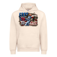 Sandshell Born to be free Urban Hoodie - CowGirlArtShop