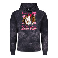 Cloud Black Just A Girl Love Who Loves Guinea Pigs Vintage Hoodie - Artiststas